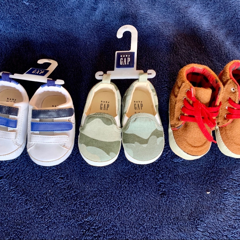 Boys shoes bundle 3-6 months